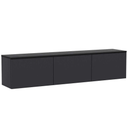 Έπιπλο Τηλεόρασης Με Φως Led Neon 382NRC1127 160x32x35cm Anthracite