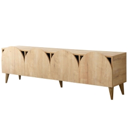 Έπιπλο Τηλεόρασης Mesta 552NOS2432 180x35x50cm Oak
