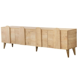 Έπιπλο Τηλεόρασης New Line 552NOS2428 180x35x50cm Oak
