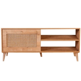 Έπιπλο Τηλεόρασης Hazeran 998VOW1154 138x41x55cm Natural