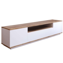 Έπιπλο Τηλεόρασης 956LCS1610 180x44,5x44,6cm White-Oak