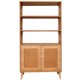 Βιβλιοθήκη Jut 998VOW1165 90x40x110cm Oak