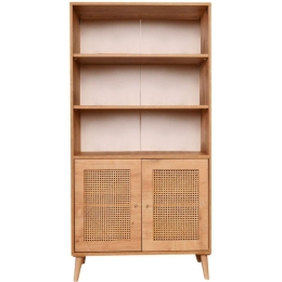 Βιβλιοθήκη Hazeran 998VOW1159 90x40x110cm Oak