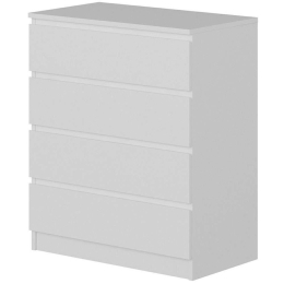 Συρταριέρα Gunes 506MNR1529 80x92x46cm White