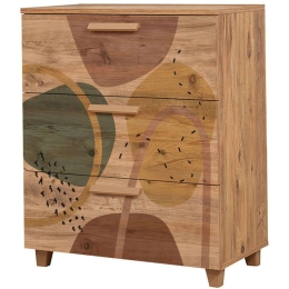 Συρταριέρα Leva Gravis 869VEL3480 80x43x95cm Multi