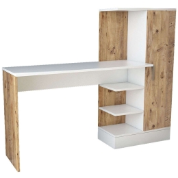 Γραφείο 956LCS1109 152,3x40x120cm Oak-White