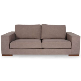 Καναπές Διθέσιος Nplus 291NDS1111 204x102x80cm Brown