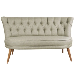 Καναπές Διθέσιος Richland Loveseat 558ZEN1213 140x71x80cm Grey