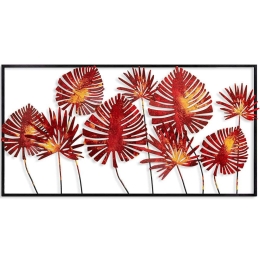 Διακοσμητικό Τοίχου 930DYU1175 81x40cm Multi Wallity Μέταλλο