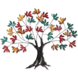 Διακοσμητικό Τοίχου Yggdrasil 930DYU1120 115x94x4cm Multi Wallity Μέταλλο