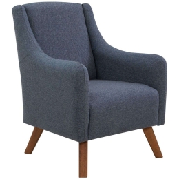 Πολυθρόνα Hera 867UNQ1934 81x82x95cm Dark Blue