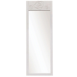 Καθρέπτης Δαπέδου Roses 552NOS2350 55x2x155cm White Aberto Design Ξύλο,Γυαλί