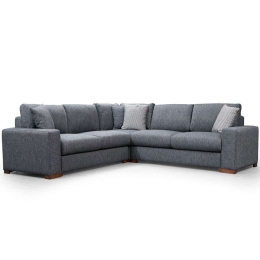 Καναπές Γωνιακός Loop 560ARE1122 282x95x85cm Anthracite