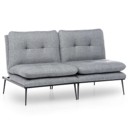 Καναπές - Κρεβάτι Τριθέσιος Martin 859FTN1347 Grey 180x95x95cm Grey