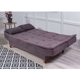 Καναπές - Κρεβάτι Τριθέσιος Kelebek 867UNQ1339 190x85x90cm Anthracite