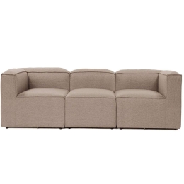 Καναπές Τριθέσιος Fora 560ARE2158 296x66cm Brown