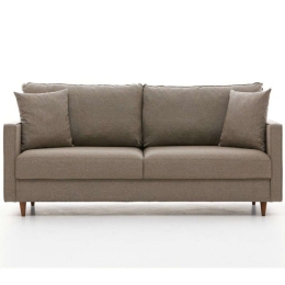 Καναπές Τριθέσιος Eva 825BLC2777 210x90x82cm Cream