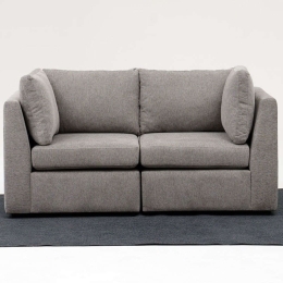 Καναπές Διθέσιος Mottona 825BLC2878 180x90x84cm Light Grey