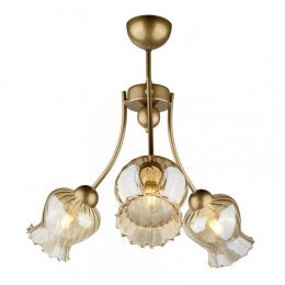 Φωτιστικό Οροφής Kobe 216730 E27 40x40x50cm Gold Megapap Μέταλλο