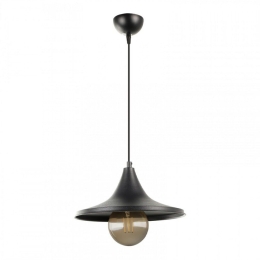 Φωτιστικό Οροφής Silia 216768 E27 27x27x65cm Black Megapap Μέταλλο