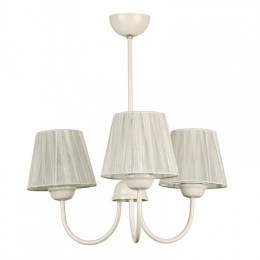 Φωτιστικό Οροφής Ovana 216754 E27 45x45x50cm Creame Megapap Μέταλλο,Ύφασμα