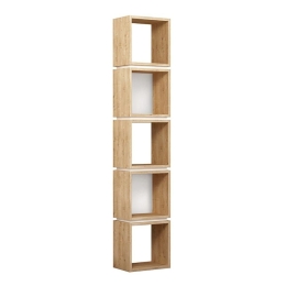 Βιβλιοθήκη Multi 214256 32x22x167cm Oak Μελαμίνη