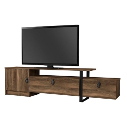 Έπιπλο Tηλεόρασης Marsala 212810 180x32x46cm Walnut Μελαμίνη