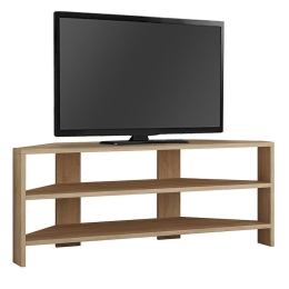 Έπιπλο Tηλεόρασης Γωνιακό Thales 214361 110x36x45cm Oak Μελαμίνη