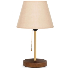 Φωτιστικό Επιτραπέζιο Tipton 0123727 22x14x40cm 1xE27 20W Multi-Beige Megapap Μέταλλο,Mdf,Πλαστικό