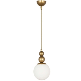 Φωτιστικό Οροφής Latona 0216719 15x15x70cm 1xE27 60W Gold Megapap Μέταλλο