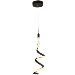 Φωτιστικό Οροφής Aileen 0189409 12x12x80cm Led 24W Black Megapap Μέταλλο
