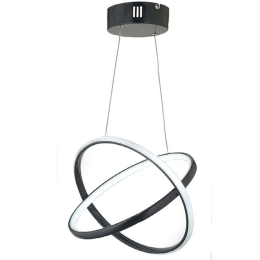 Φωτιστικό Οροφής Pascal 0189449 25x25x70cm Led 40W 4000K Black Megapap Μέταλλο