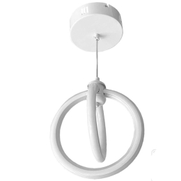 Φωτιστικό Οροφής Tinkler 0189454 18x21x60cm Led 40W 4000K White Megapap Μέταλλο
