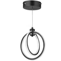 Φωτιστικό Οροφής Tinkler 0189452 18x21x60cm Led 40W 4000K Black Megapap Μέταλλο