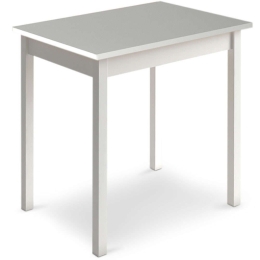 Τραπέζι Mini 0117681 59x78x75cm White Μελαμίνη,Μέταλλο