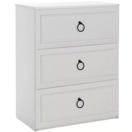 Συρταριέρα Hampton 0208600 72x44x93cm White