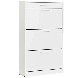 Παπουτσοθήκη Flat 0080438 75x29x128cm White Μελαμίνη