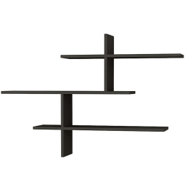Ραφιέρα Τοίχου Leo 0207470 123x22x80cm Anthracite