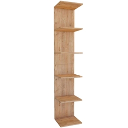 Βιβλιοθήκη - Ραφιέρα Ogden 0212548 34,5x30x180cm Oak