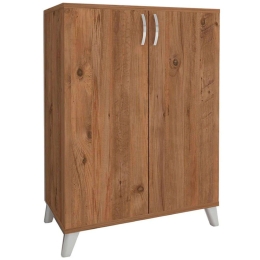 Παπουτσοθήκη - Ντουλάπι Lilly 0212571 72x32,5x88cm Oak Μελαμίνη,Πολυπροπυλένιο