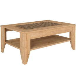 Τραπέζι Σαλονιού Madura 0215967 90x60x40cm Natural