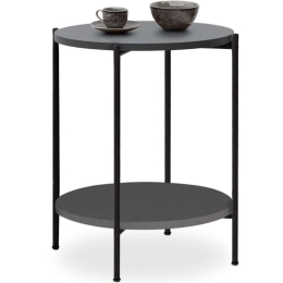 Τραπεζάκι Βοηθητικό Argento 0226148 43x43x60cm Anthracite
