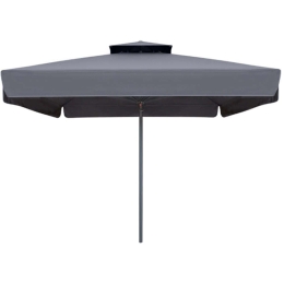 Ομπρέλα Επαγγελματική Juno 0212246 300x300cm Anthracite