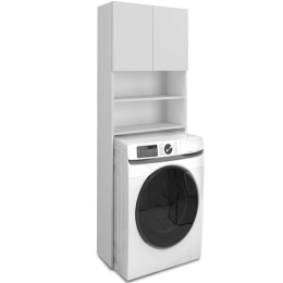 Έπιπλο Πλυντηρίου Ramsey 0220240 65x27x190,6cm White Μελαμίνη