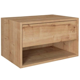 Κομοδίνο Επιτοίχιο Sone 0228172 60x40x35cm Oak
