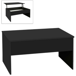 Τραπέζι Σαλονιού Devon 0228166 110x60x44,8cm Black