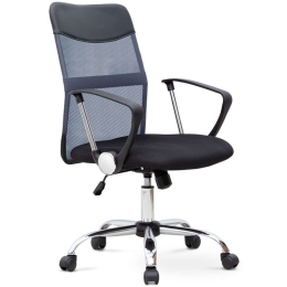 Καρέκλα Γραφείου Franco 0223109 59x57x95/105cm Grey-Black