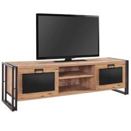 Έπιπλο Τηλεόρασης Atlas 0234412 180x45x50cm Pine-Black