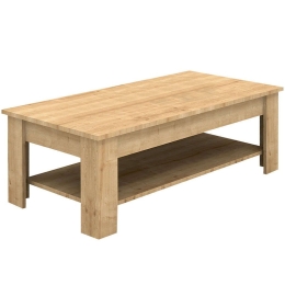 Τραπεζάκι Σαλονιού Spello 0229773 120x60x41,4cm Natural