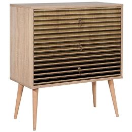 Συρταριέρα Soho 0234375 80x40x90cm Sonoma-Black